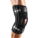 NEENCA Professional Knee Brace for Knee Pain, Adjustable Knee Support with Patented X-Strap Fixing System, Support and Stability for Joint Pain Relief, Arthritis, Meniscus Tear,ACL,PCL, Runner, Sports (Black)