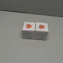 2 x Migipaws 2-in-1 Interactive Cat Toy Ball  Paw Friendly Kicking Chasing Ball with Bonus Fluffy Tail for Indoor Cats Random Rolling Auto Escape Corners Tangle-Free Quiet USB Rechargeable (Blue)