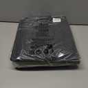 ESTHELLO Cat Litter Mat Large, Cat Litter Trapping Mat, Honeycomb Double Layer Design, Easy to Clean,Washable (36 x 30 Black)