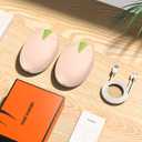 Hand Warmers Rechargeable, 2 Pack, 6000mAh Magnetic Electric Handwarmers, 20Hrs Long Heating USB Pocket Hand Warmers Gifts for Women Men, Fishing, Golf, Hunting, Camping