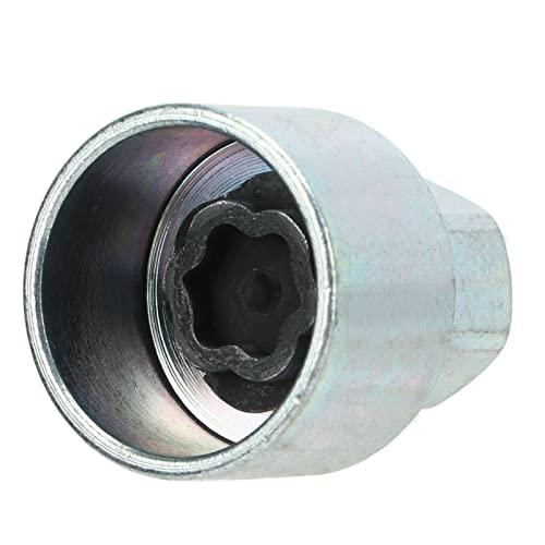 Kodrily Wheel Lock Key Replacement, Metal Lug Nut Lock Key, Sturdy Car Wheel Anti Theft Screws Replacement for 1 3 5 6 7 Series X1 X2 X3 X4 X5 X6 Z4, 1Pcs (051)