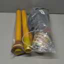 Tiki Torch Bubbler - Summer Pool Party Bubble Machine with Lights and Music, Bubble Blower and Wand, Rechargeable Outdoor Toy for Kids Teens Birthday Party, 4 Feet Tall, Includes 4oz Bubble Solution