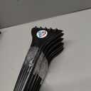 Bigfoot 9" Heavy Duty Ice Sraper - Car Glovebox Size - Polyethylene 1700. 6 Pack