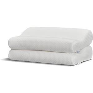 Tempur-Pedic TEMPUR-Ergo Neck Pillow, Medium Profile, White