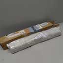 UNISHADES no Drill Cordless Roman Shades for Windows, 20" W 64" H - 100% Blackout - Linen - Beige