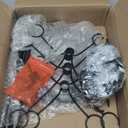 Christmas Cocktail Tree Stand for Drinks 3 Tier 12 Holders Champagne Drink Tree Tower Margarita Stand for Christmas Glass Holder for Party, Birthday, Housewarming Gift (Black)