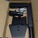 Starlink Mount, Adjustable Starlink Wall Mount Gen 3 with Telescoping Support Arm, Rustproof, Weatherproof for Concrete Walls and Wood Walls, Easy Installation Black (9.4-14.5 Inches Starlink Mount)