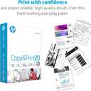 HP Printer Paper | 8.5 x 11 Paper | Copy &Print 20 lb | 1 Ream Case - 500 Sheets| 92 Bright | Made in USA - FSC Certified | 200060