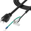 SPX1250WA Pool Pump Power Cord 6 Feet Extension Electrical Plug Replacement for Hayward Pool Pump Three Prong Power Cable for Above Ground Pool Pumps