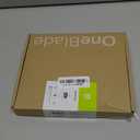 Norelco Philips OneBlade 360 Hybrid Face, Electric Beard Trimmer and Shaver, with 360 Blade Technology, 1x 360 Blade for Face, 5in1 Adjustable Comb, Model QP2724/90 (Black & Lime Green)