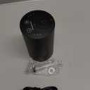 Waterless Essential Oil Diffuser, Rechargeable Scent Diffusers with 3 Mist Levels & Timers, Portable Aromatherapy Diffuser for Home Car Room Studio Office, Black Metal