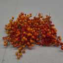 44PCS Artificial Fall Berry Stems Branches, 8.6 Inch Faux Orange Holly Fall Berry Picks and Sprays, Falls Floral Picks Ornaments for Autumn Thanksgiving Wreath Table Vase Centerpiece DIY Decorations