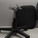 Amazon Basics Low Back Office Chair, Breathable Mesh, Height Adjustable, Padded Seat, Rolling Wheels, Swivel, Back Support, Sturdy, 21.25" D x 22.5" W x 38" H, Black