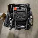 Stokke YOYO3 Stroller from 6 Months - Includes Black Frame/Stone Seat Cushion + Canopy - Folds in & Out in a Flash - Light & Compact - Carry-On Compatible