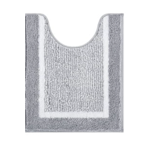 Home Weavers Fantasia Bath Rug 100% Cotton Non-Slip Bathroom Rug