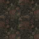 Dimoon Vintage Peel and Stick Wallpaper Dark Green Floral Wall Paper 16.1"x78.7" Retro Victorian Moody Wallpaper Renter Friendly Dark Floral Gothic Contact Paper for Bedroom Shelf Liner Vinyl Roll