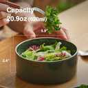 Odense Cereal & Soup Bowls (Set of 4) - Ceramic Bowls for Kitchen- For Cereal, Soup, Salad, Porridge - Modern & Minimal, Wide Round & Stackable - Microwave & Dishwasher Safe (Multi Color) (Multicolor)
