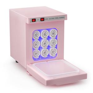 Hot Towel Warmer for Spa, Thermostatic Towel Heater, 2-in-1 Professional Mini Towel Warmer, Beauty Salon and Spa Towel Warmers for Facial.(5.5L-Pink)