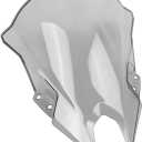 Motorcycle 18.4" Windscreen Windshield Replacement for Kawasaki Ninja500 Ninja 500 SE 2024 2025 2026 PC Windscreen Double Bubble (Dark Titanium)