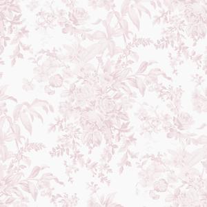 Heroad Pink Peel and Stick Wallpaper Toile Floral Contact Paper Boho Leaf Removable Wall Paper Self Adhesive Stick On Wallpaper for Girls Bedroom Bathroom Renter Friendly Vinyl Roll 17.3''X78.7''