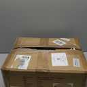 Vertical Bookshelf with 3 Drawers, Narrow Bookcase with Shelves, Wood Storage Organizer Cabinet, Metal Frame Display Standing Shelf Unit for Bedroom, Kitchen, Office