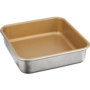 Nordic Ware Naturals Aluminum Non Stick 9x9-Inches Square Cake Pan