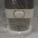 Sooyee Clear Rice Dispenser, Large Cereal Dispenser with Lid Time Scale, Measuring Cylinder Moisture Proof Airtight Food Dispenser Bucket for Rice, Corn,Coffee Bean,Grain,Soybean & Oatmeal (22 Lbs)