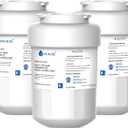 Lifefilter Replacement for MWF Refrigerator Water Filters, MWFP, HDX FMG-1, MWFA, GWF, WFC1201, RWF1060, 197D6321P006, 9991, 3 Pack