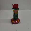Pinch Waist Glass Hummingbird Feeder