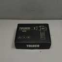 TOLOCO Massage Gun, Deep Tissue Back Massage for Athletes for Pain Relief, Percussion Massager with 10 Massages Heads & Silent Brushless Motor, Valentines Day Gifts for Him Her, Black