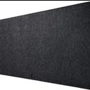 AnubisGX Premium Felt Mouse Pad (Black XL 36x18) | 24 Color/Size/Quantity Options | Superior Stitched Wool Office XL Desk Pad with Anti-Slip Base | Large Minimalist Computer Keyboard Mat