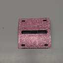 Eersida Rhinestone Self Stick Note Pad Holders 4 x 4 Inches Pink Cute Note Holder Sticky Dispenser Bling Memo Stick Dispenser for Office Employee Coworkers Gifts Home Desk Supplies