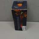 BOHOFAM Fireplace Essential Oil Aroma Diffuser,Flame Air Humidifiers 300ML,14-Hour Runtime,Colorful Flame Diffusers for Home,Included 4 * 10ML Hotel Collection Diffuser Oils for Bedroom(Black)