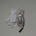 12V Food-Grade Water Transfer Pump, Quiet, High Temp Resistant, Portable Pump for Home, Kitchen & Outdoor,Multi-Use with 10ft Silicone Tubing & Filters,2L/min Flow, USB Powered