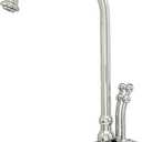 Westbrass D262-NL-05 Docalorah 10" 2-Handle Hot and Cold Water Dispenser Faucet (Tank Sold Separately), Polished Nickel