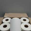 AmazonCommercial 2-Ply Soft, Absorbent Centerpull Paper Towels Compatible with Universal Dispensers, FSC Certified, 7.6 x 9 in, 6 Rolls, 600 Towels per Roll