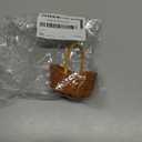 Cabilock Mini Woven Baskets with Handles Farmhouse Dollhouse Small Wooden Basket Miniature Candy Storage Home Decor for Wedding Party Favors Tree Hanging Ornaments Crafts