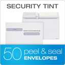 Adams W2 Forms Kit - Blank, 2023, 4-Up Employee Copies with B & C Instructions on Back - Laser/Inkjet Forms, Self Seal Envelopes, 50 Pack (TXA2450)