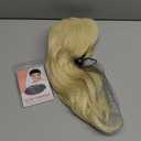 morvally 23 inches Long Curly Wig Big Wave Heat Resistant Synthetic Hair with Bangs for Cosplay Costume Halloween Party (613# Light Blonde)