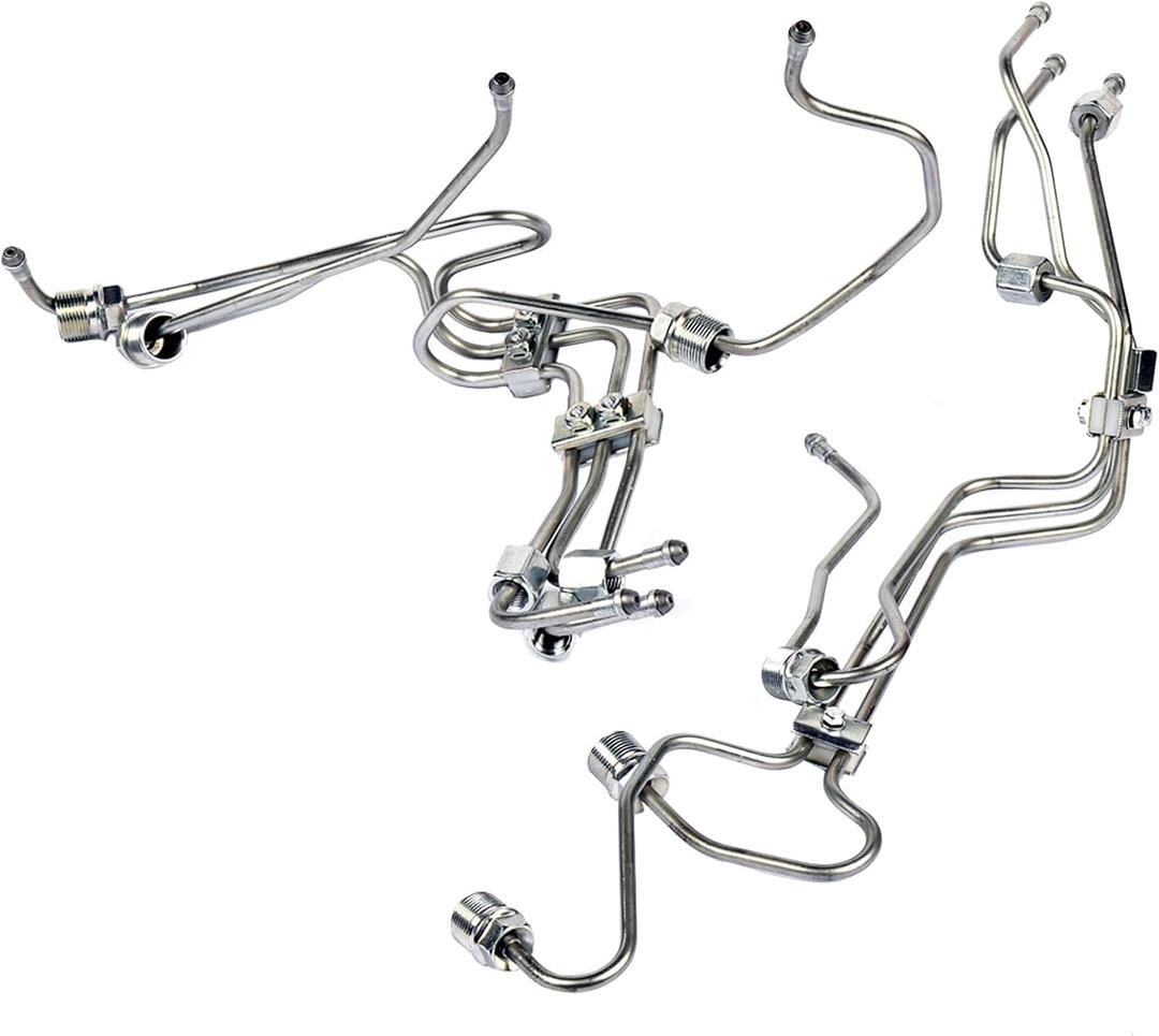 3943765 Fuel Injector Lines Replacement for 1998.52002 Dodge Ram 5.9 Cummins 24V Engines w/ VP44 Pump 3943767, 3943769, 3943771, 3943773, 3943775