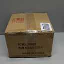 1-Light Black Modern Wall Sconces for Bedroom, Round Sconce Wall Light Fixture for Bathroom, Alabaster Sconce Lighting for Living Room, 1 Pack