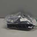 Platform Slippers Mini Boots for Women Fleece Lined Booties Anti-Slip Snow Slippers for Women Outdoor (10, Deep Black)