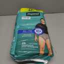 Depend Fresh Protection Adult Diapers, Incontinence Underwear for Men, Disposable, Maximum, Extra-Large, Grey, 26 Count