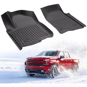 Floor Mats for Chevy Silverado & GMC Sierra 1500 2019-2026