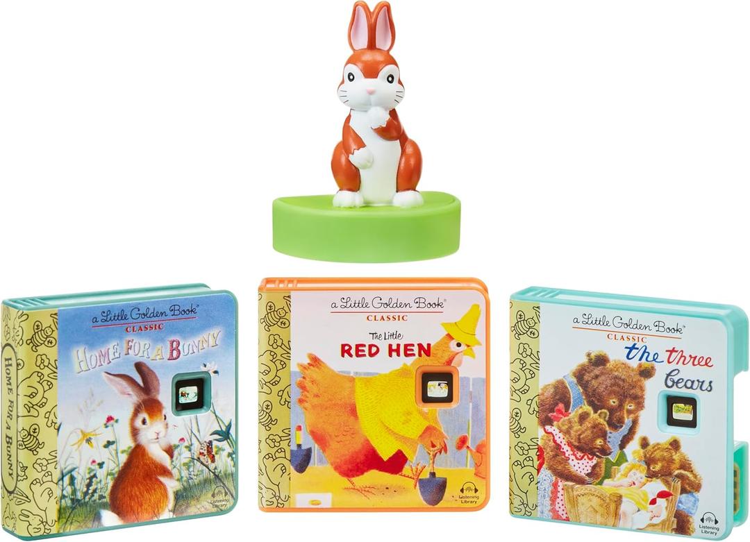 Little Tikes Story Dream Machine Little Golden Books Animals Collection, Storytime, Books, Audio Play Character, Gift and Toy for Toddlers and Kids Girls Boys Ages 3+ Years