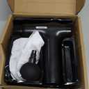 AYURA Massage Gun Deep Tissue, Muscle Massager Gun for Pain Relief, Percussion Massage Gun with 30 Speeds & 6 Heads, Portable Handheld Back Massage Gun for Athlets Men Women (Black)