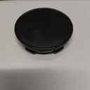 KitsPro 2.9Inch 75MM Wheel Center Caps, Pack of 4 (Matte Black, Outer 75MM, Inner 73MM)