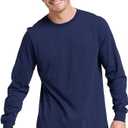 Russell Athletic Men's Dri-Power Long Sleeve Tees, Moisture Wicking, Odor Protection, UPF 30+, 3XL