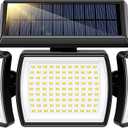 VIVOHOME Linkable Solar Flood Lights Outdoor, Dual Roating Motion Sensor
Solar Lights Outdoor with 3 Heads, 2500LM, IP65 Waterproof, Solar Powered Security Lights for Outside, Yard, Porch, Patio
