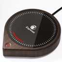 Kepwam Coffee Mug Warmer for Desk, Smart Coffee Warmer with Touch Tech & Light, Coffee Cup Warmer with Gravity Sensor & Auto Shut Off, Candle Warmer Plate - Ideal Gifts for Dad and Mom